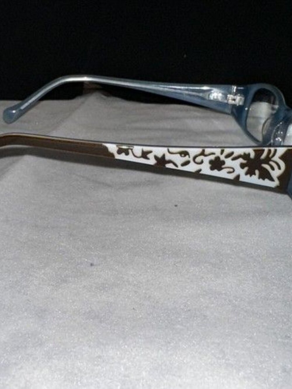 Lucky Brand Lucky You Michelle Eyeglasses 51-16 135 BROWN And BLUE